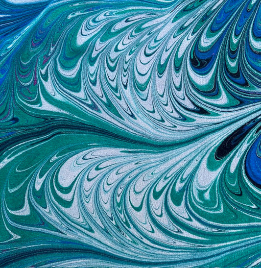 25 Years of Marbling: How I Turn Liquid Color into Living Fabric