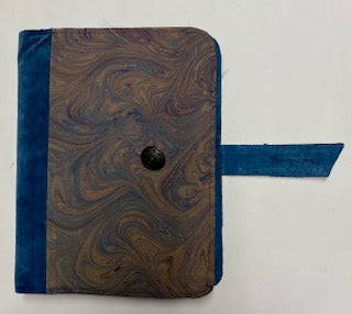 Cocoa Marbled Leather & Suede