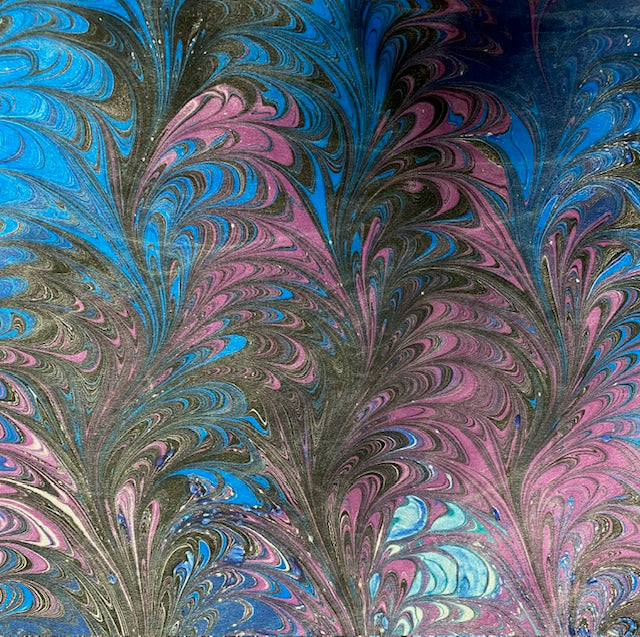 marbled silk fabric