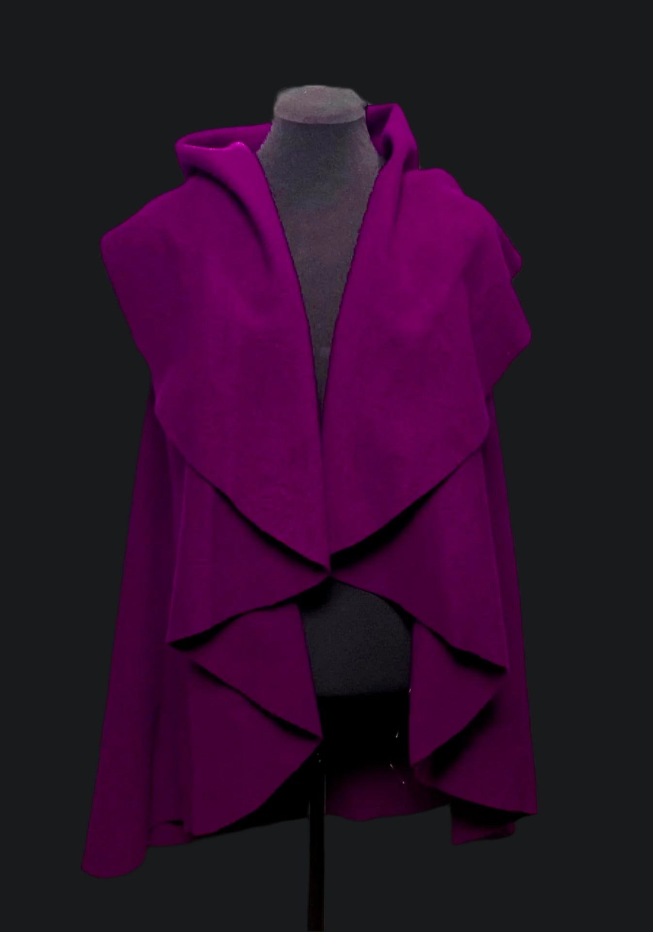 violet one size felted vest