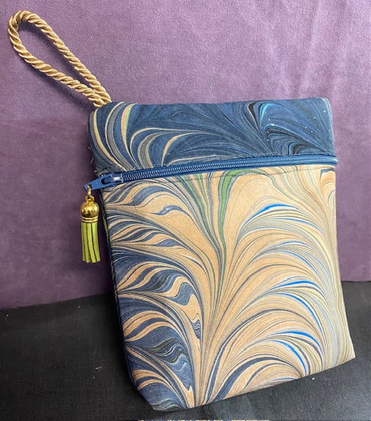 Marbled Silk Bag to hold your "stuff"