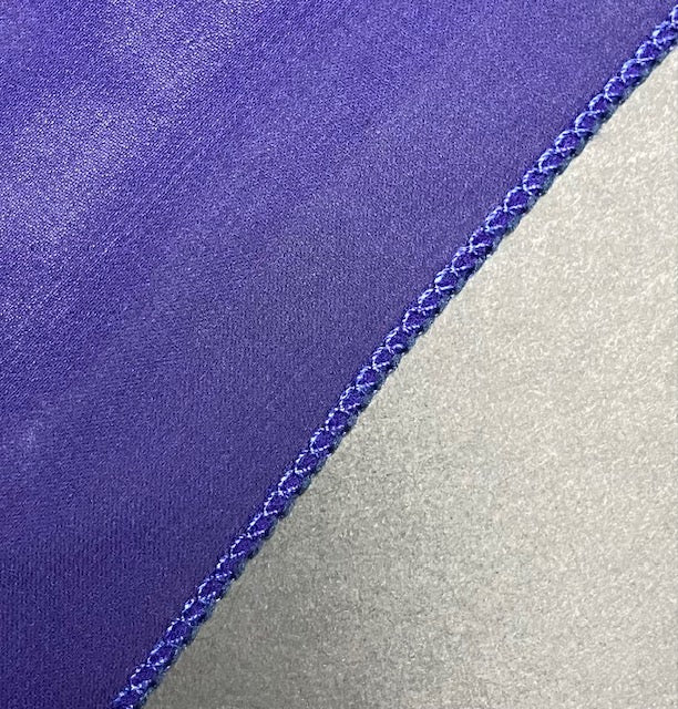 edge of royal fabric finish