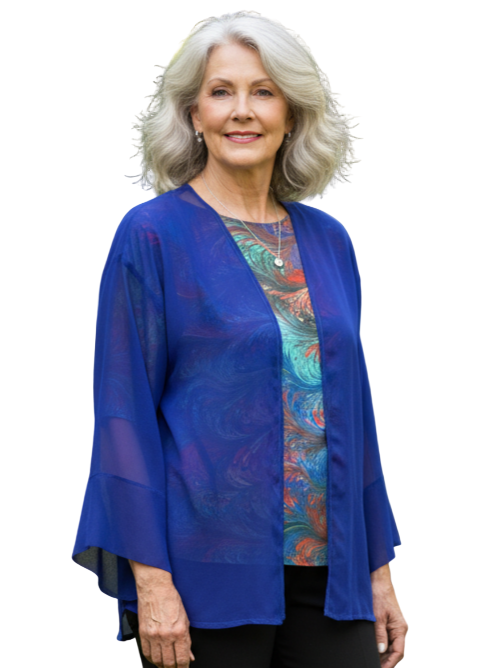 Flowing Jacket Royal Blue L/XL