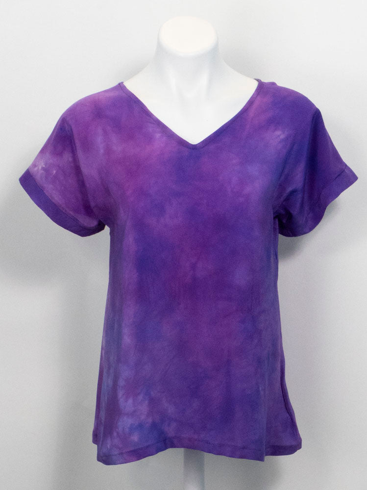 S/M Silk T Rich Violet