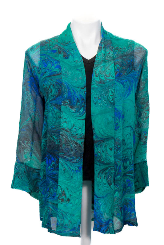 Emeralds Kimono with or without S/M blouse