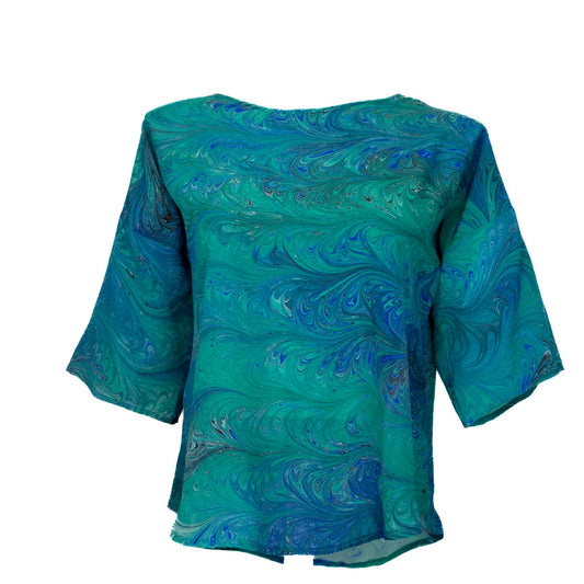 Emeralds Silk Top L/XL