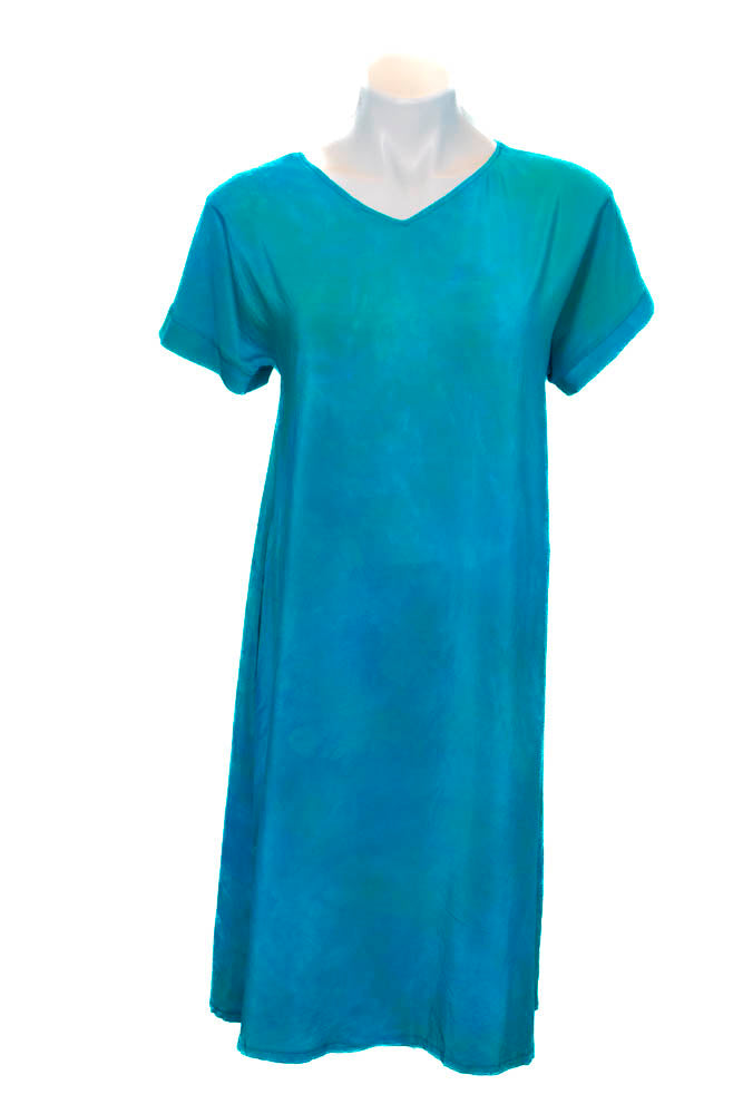 S/M Jade Silk Dress