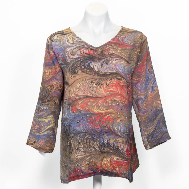 S/M Sienna Silk Tunic